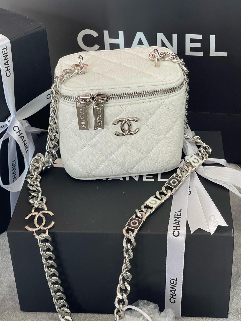 Chanel bag white
