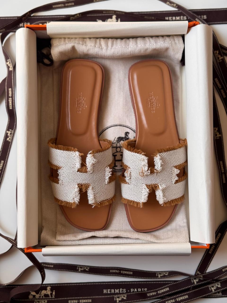 Hermes slippers