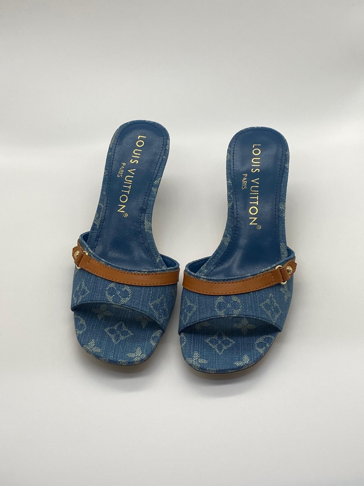 Lv sandals heels