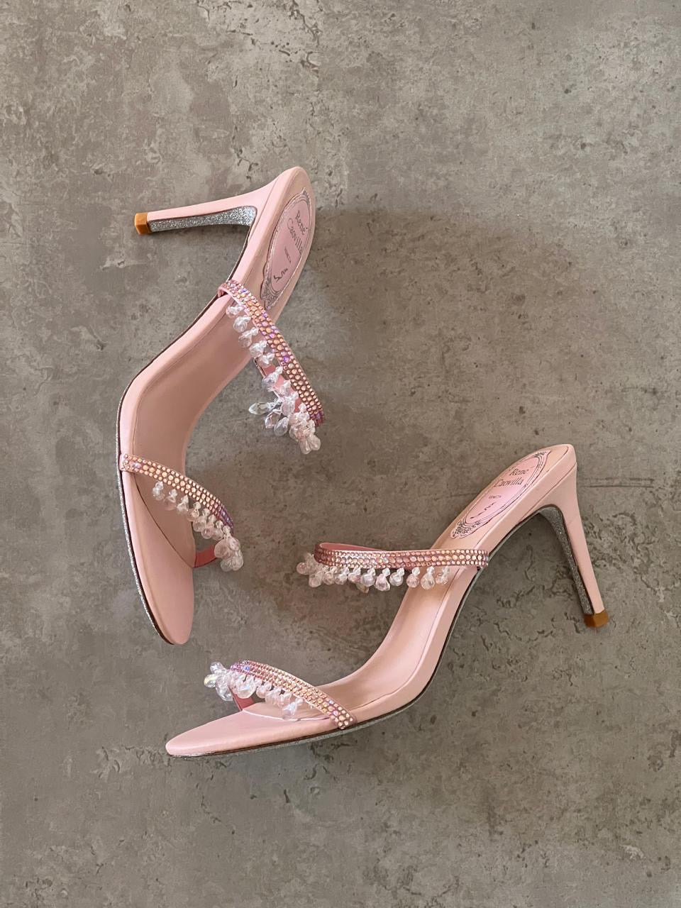 Rene caovilla sandals heels