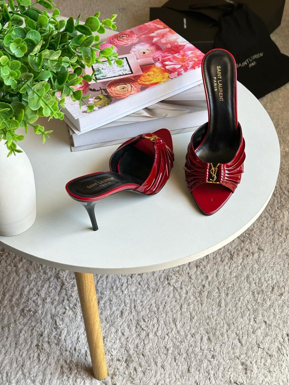 Ysl sandals heels