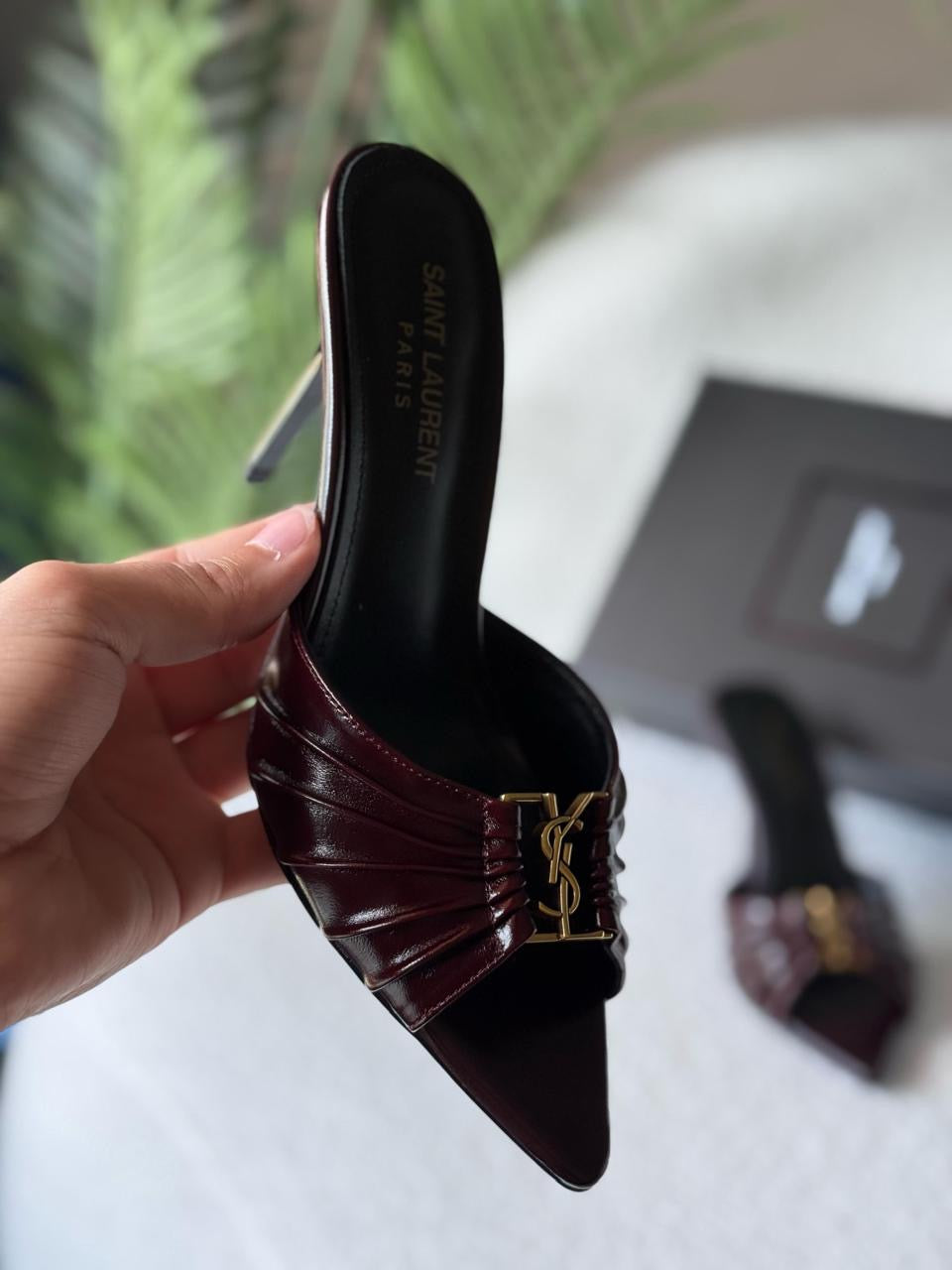 Ysl sandals heels