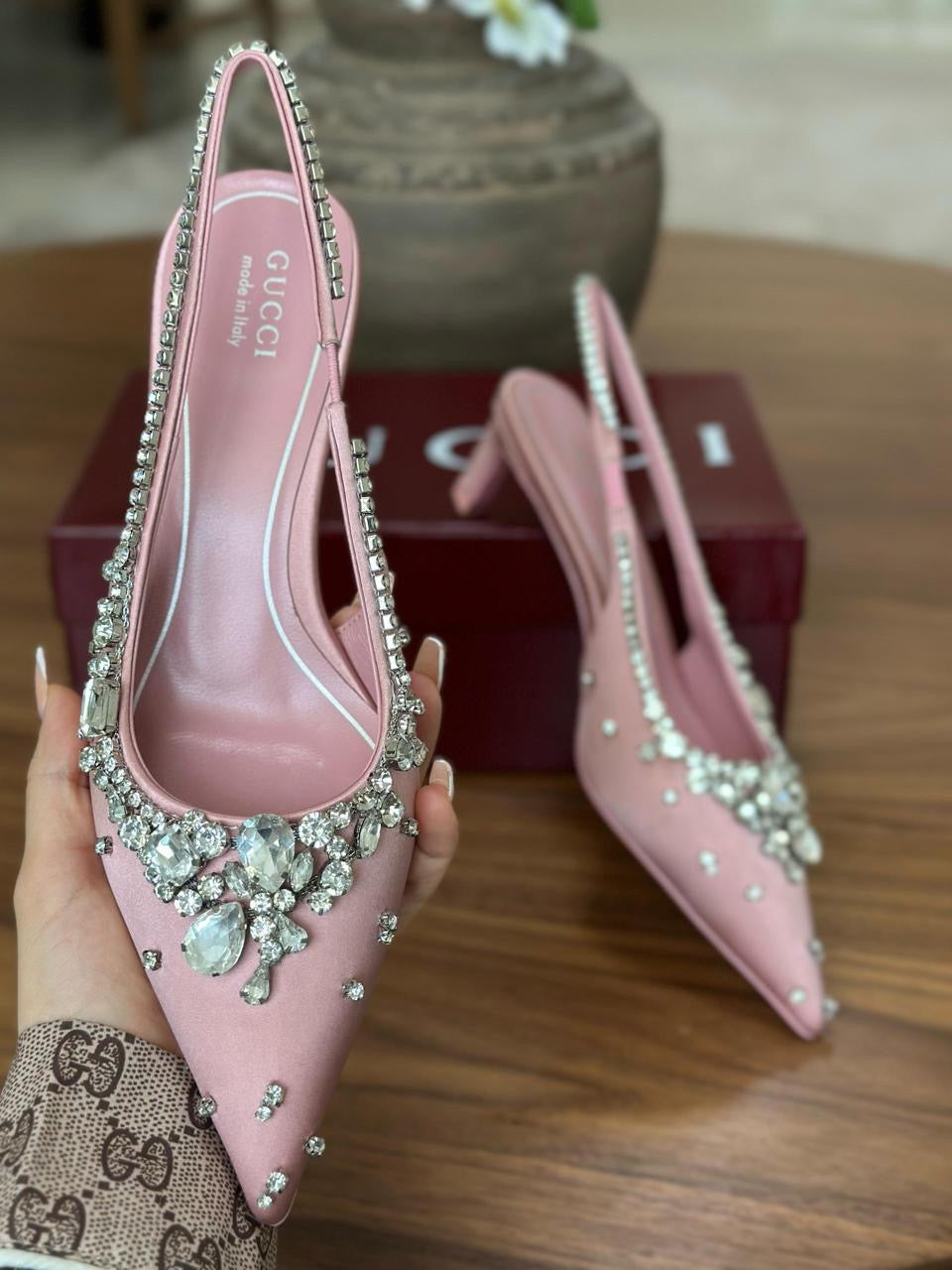 Gucci heels - Pink
