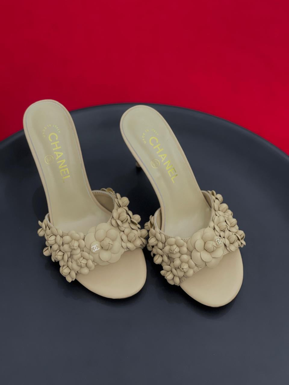 Chanel sandals heels