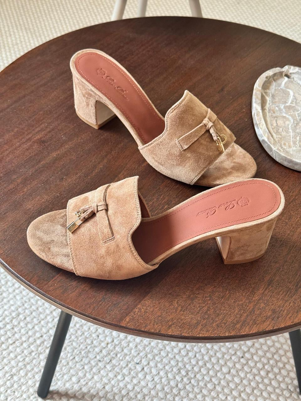 Loro piana sandals heels