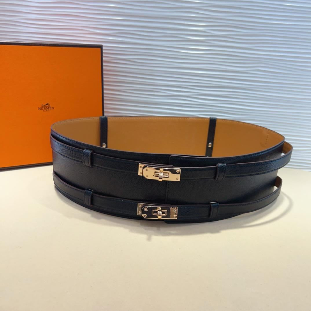 Hermes belt - wide