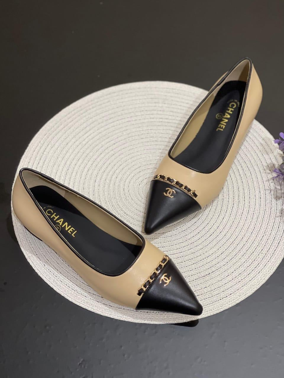 Chanel heels - low heels