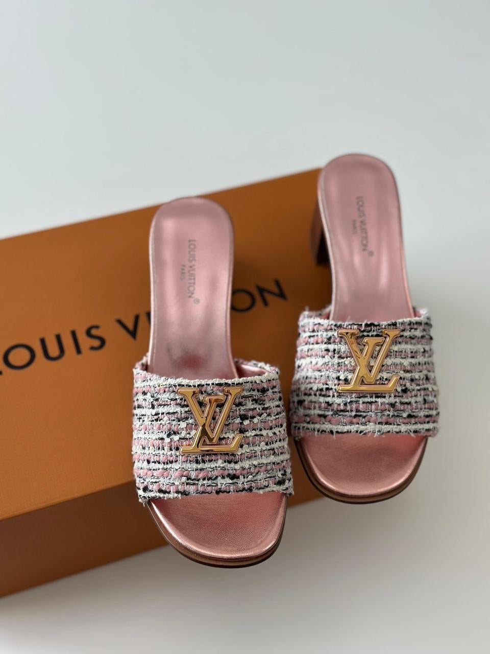 Lv sandals heels
