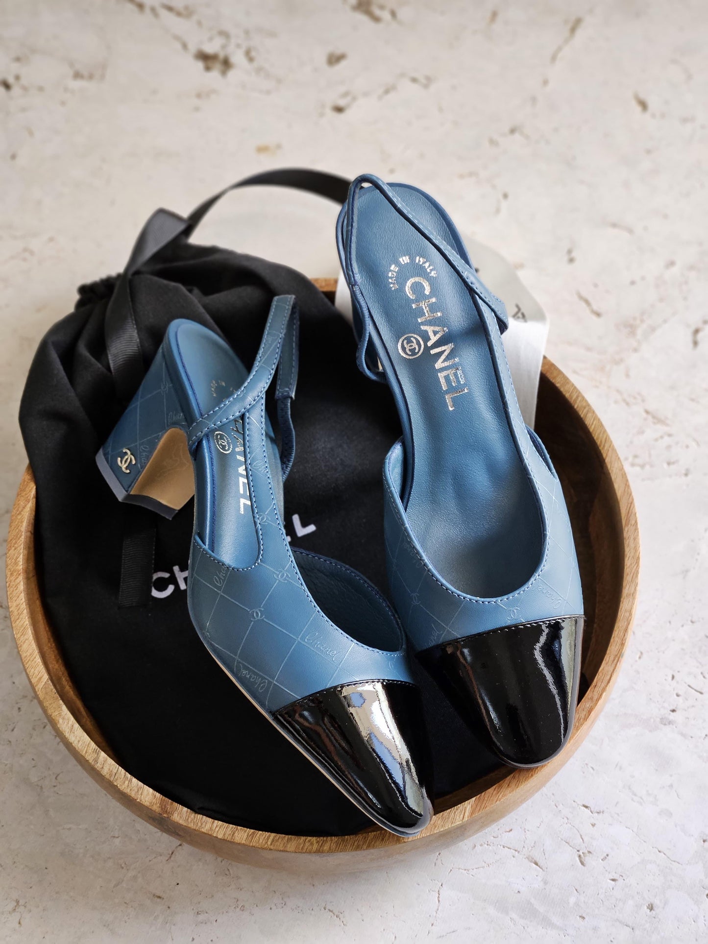 Chanel heels - low and medium