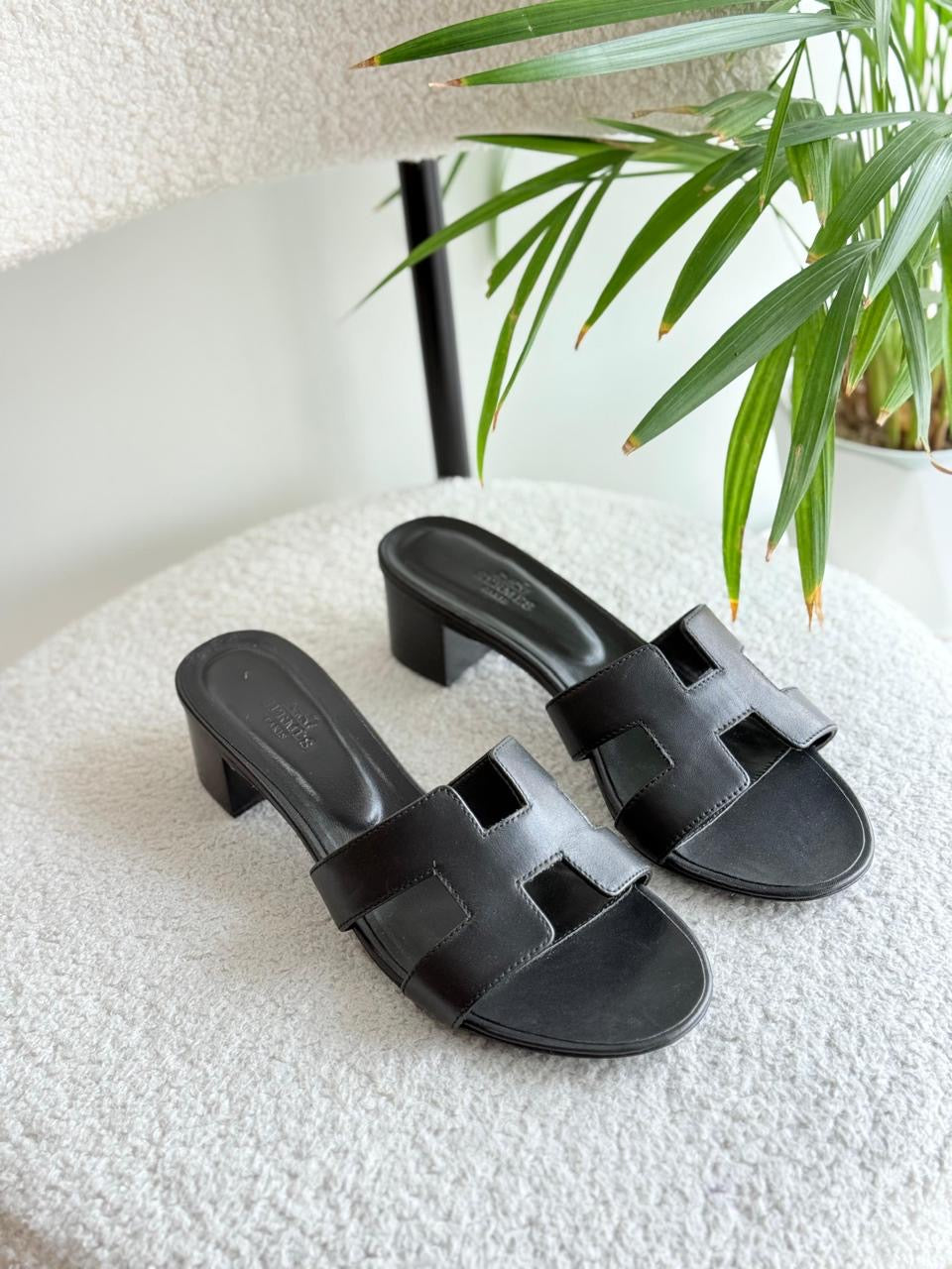 Hermes sandals heels