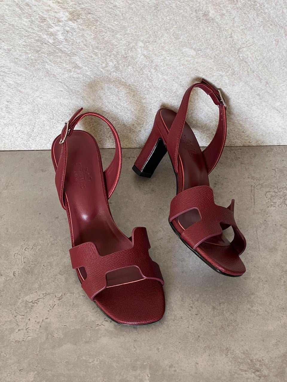 Hermes sandals heels