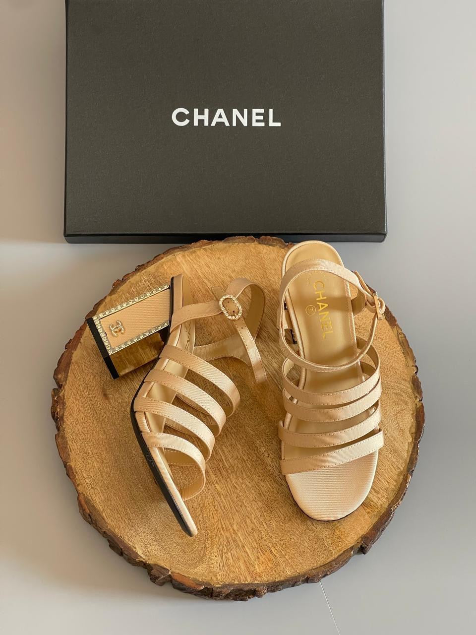 Chanel sandals heels