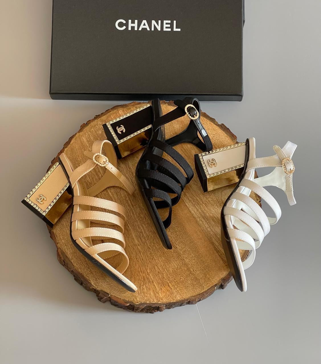 Chanel sandals heels
