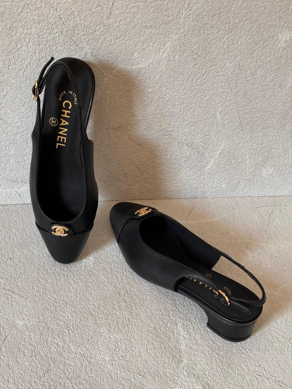 Chanel heels - low heels