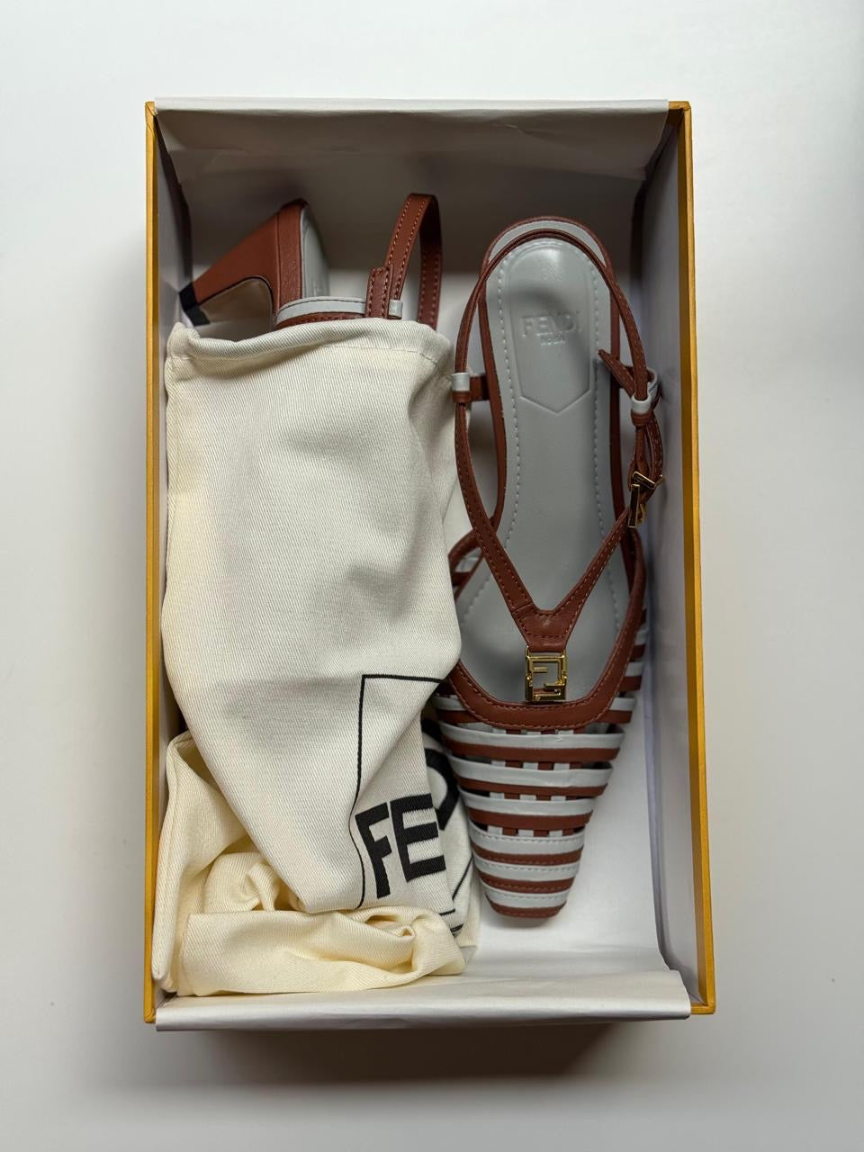 Fendi heels - low heels