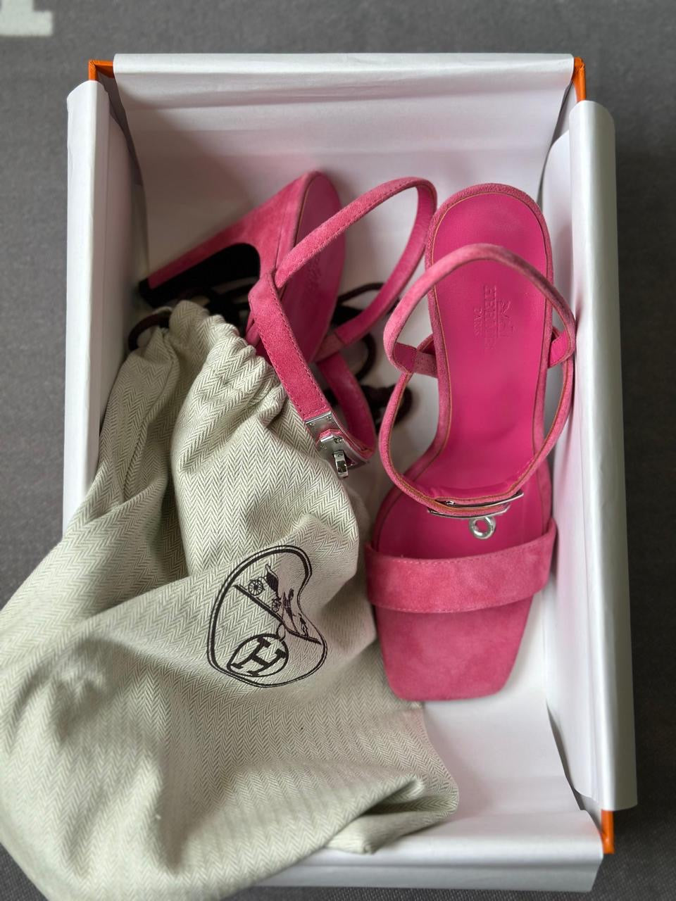 Hermes sandals heels
