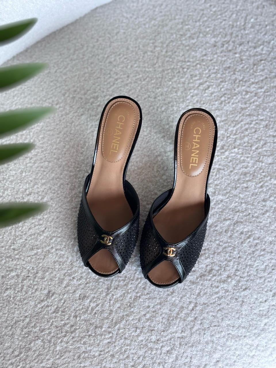 Chanel sandals heels