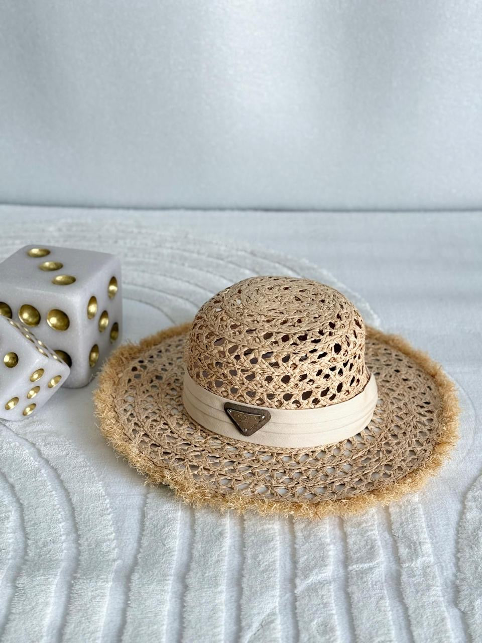 Prada hat - beach hat