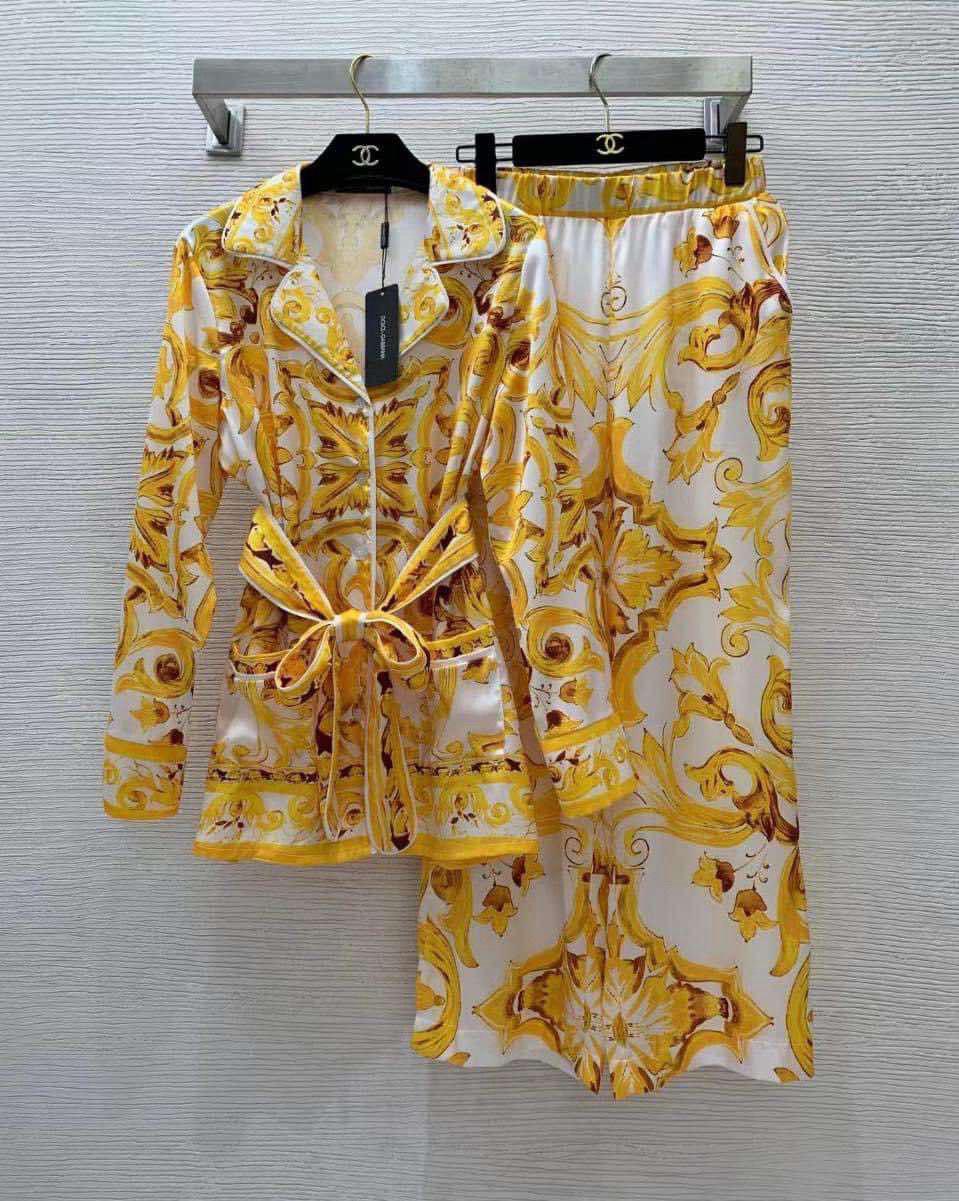 D&G clothes set yellow