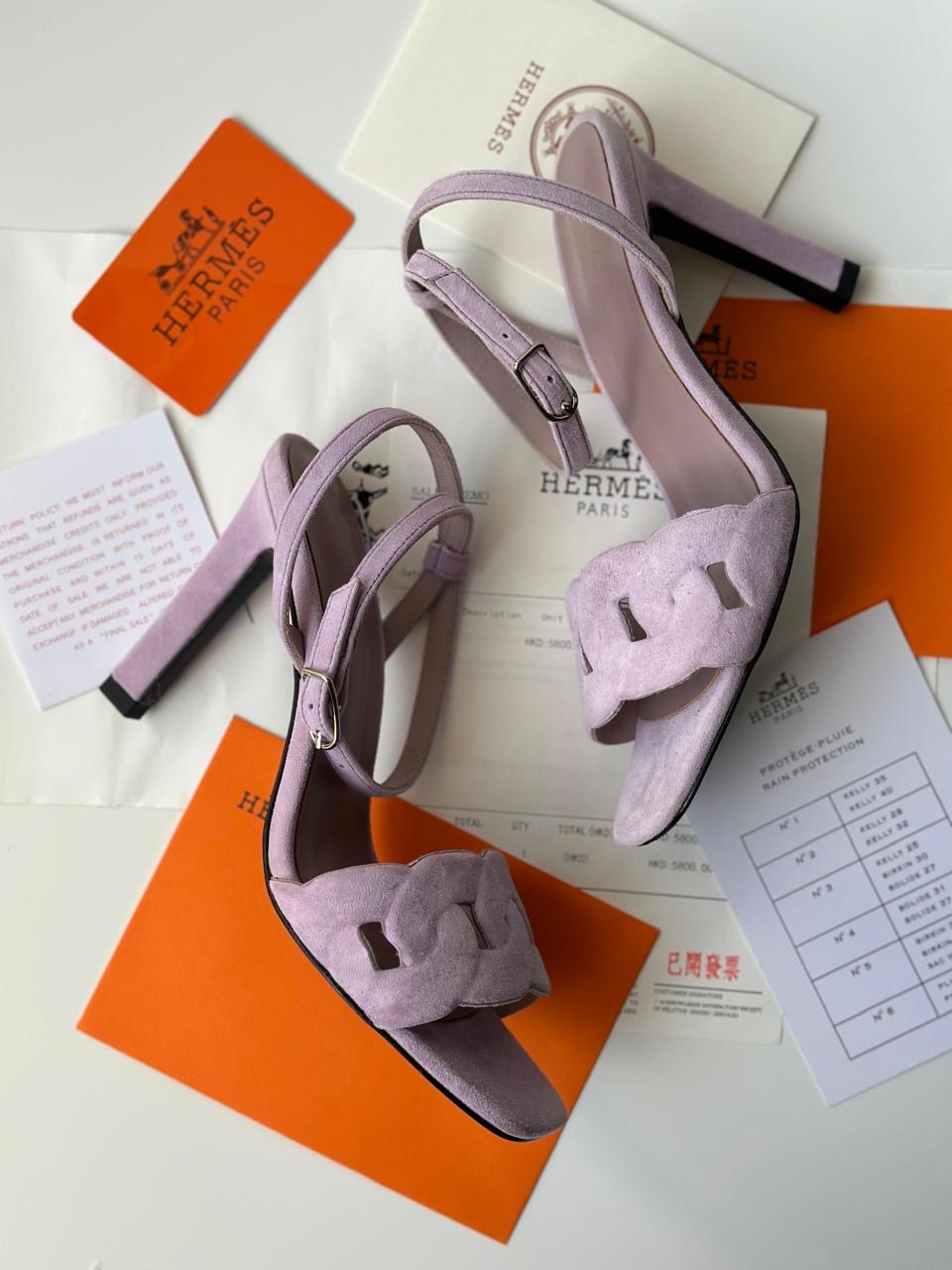 Hermes sandals heels