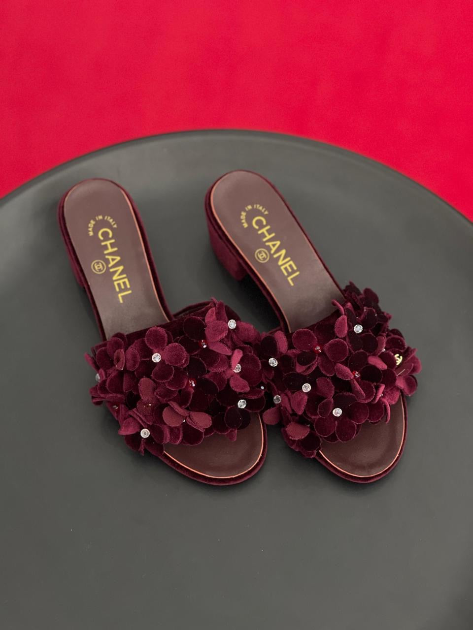 Chanel sandals heels