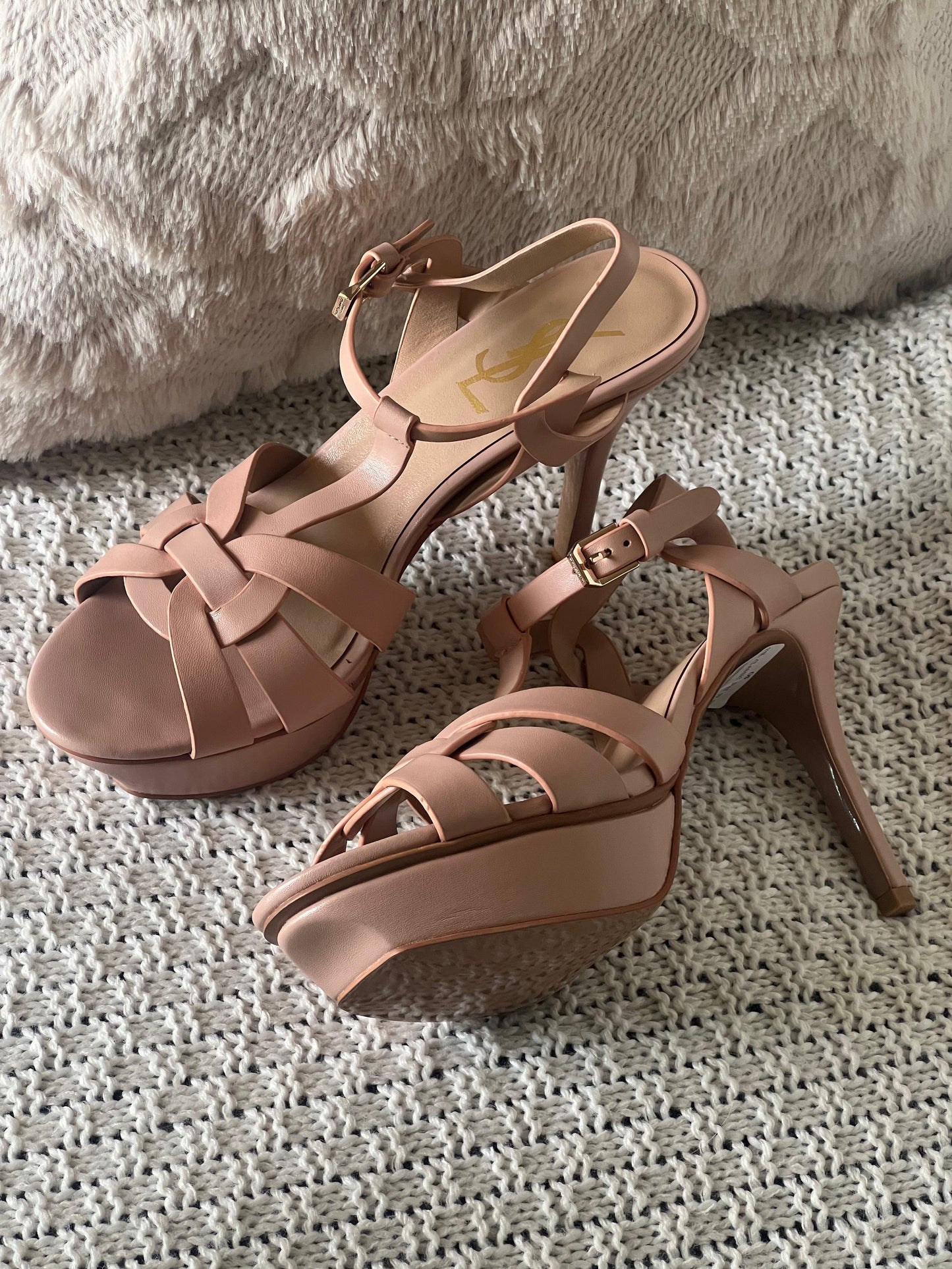 Ysl sandals heels
