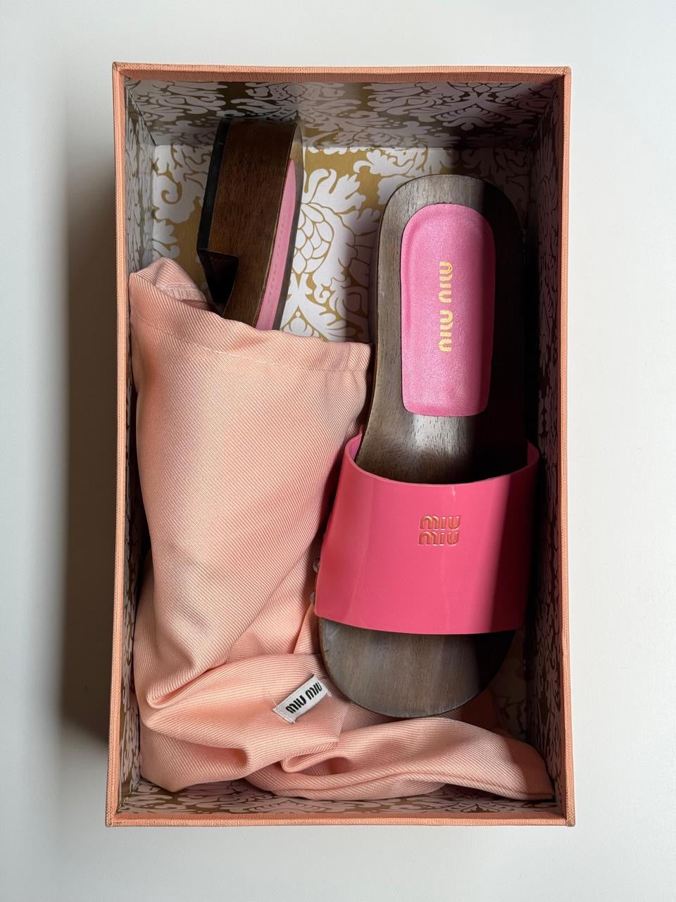 Miu miu sandals heels