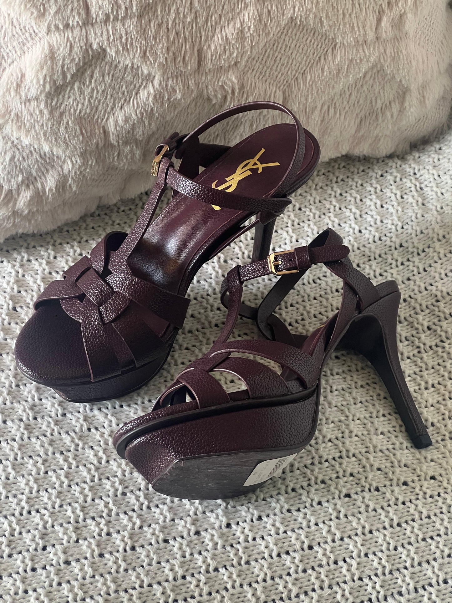 Ysl sandals heels