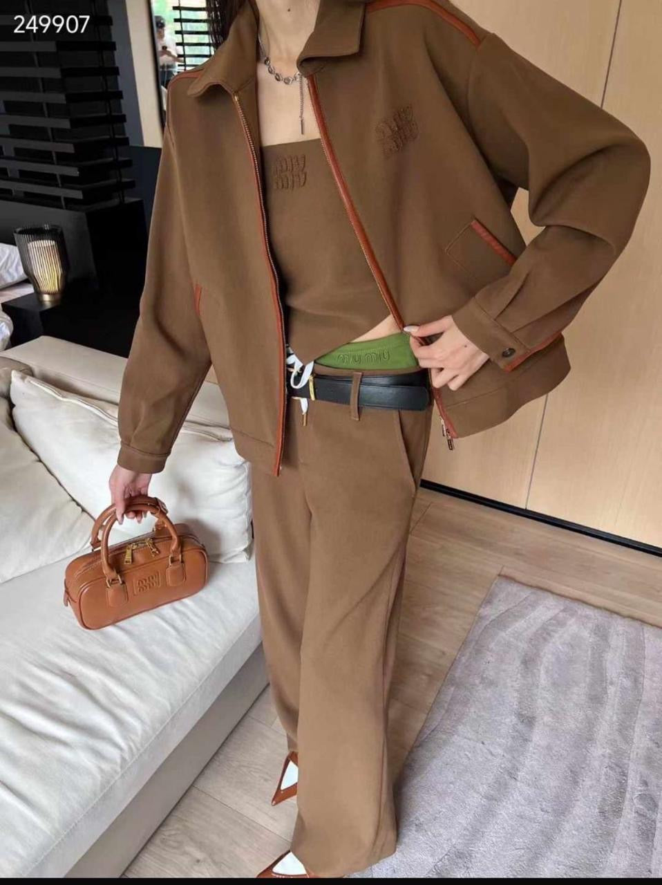 Miu miu track suit 4pcs - clothes set