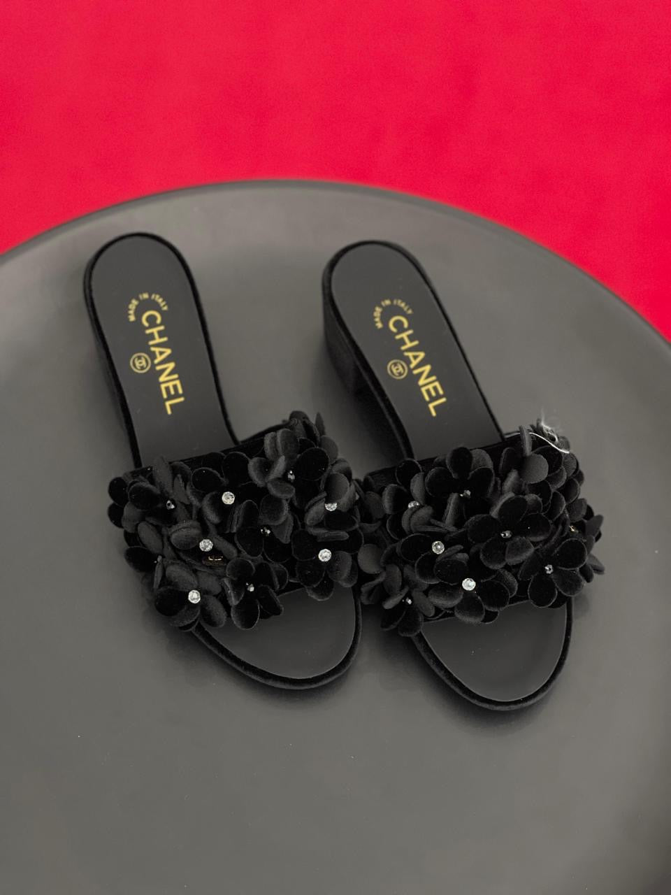 Chanel sandals heels