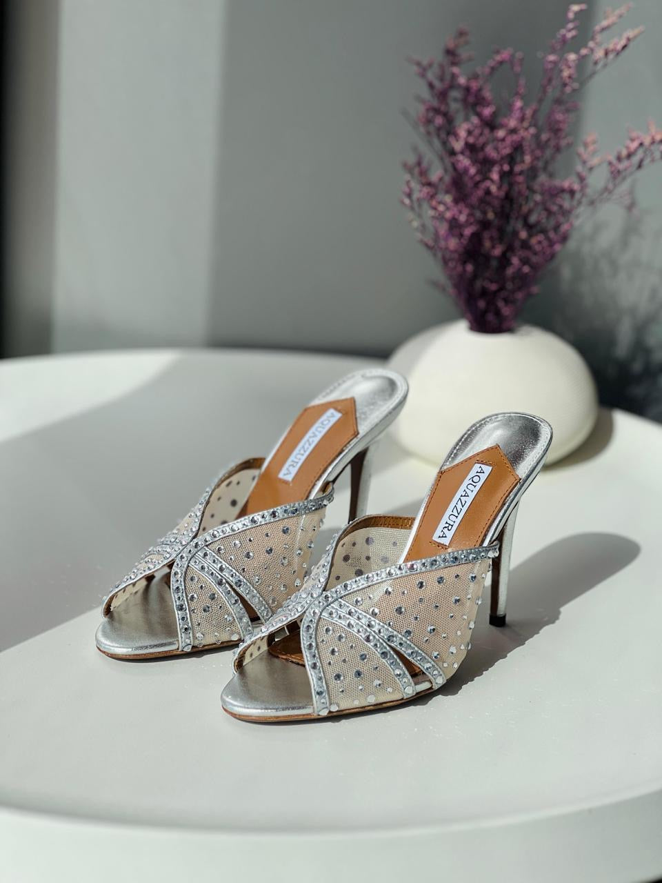 Aquazurra sandals heels