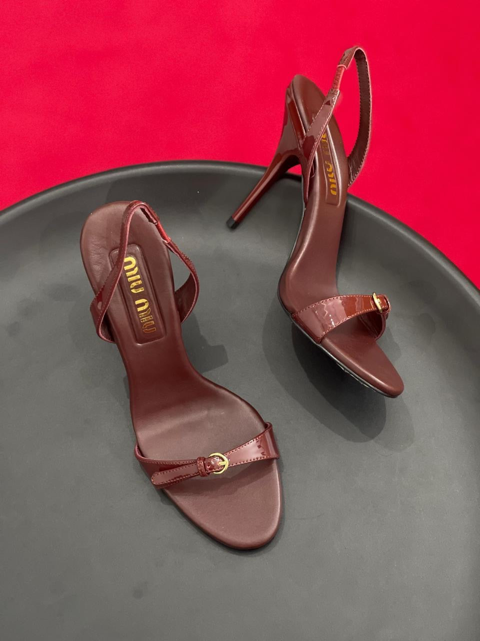 Miu miu sandals heels
