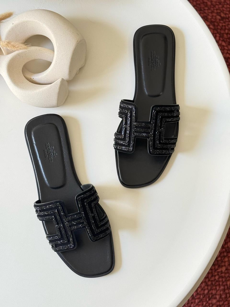 Hermes slippers