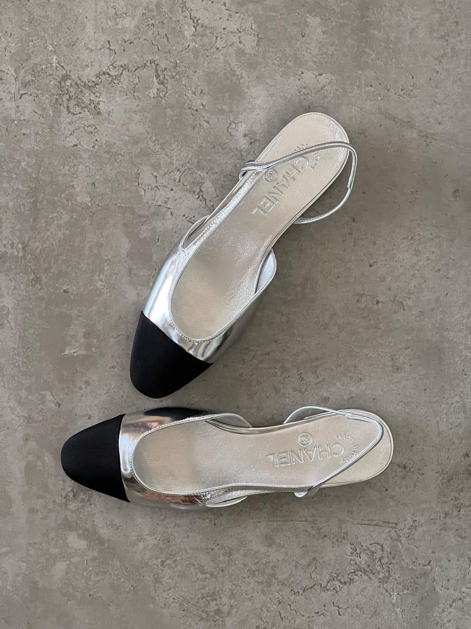 Chanel heels - low heels