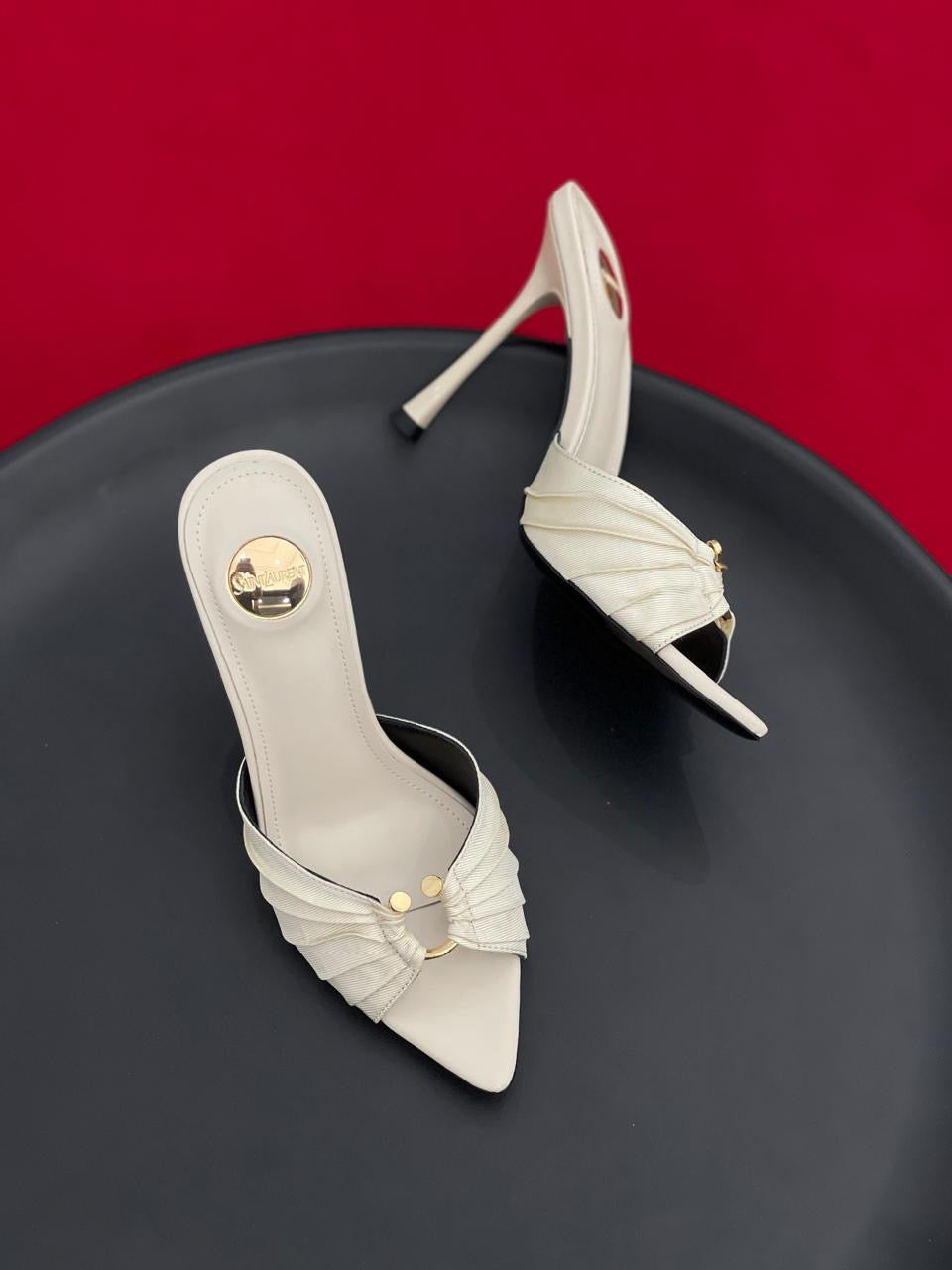 Ysl sandals heels