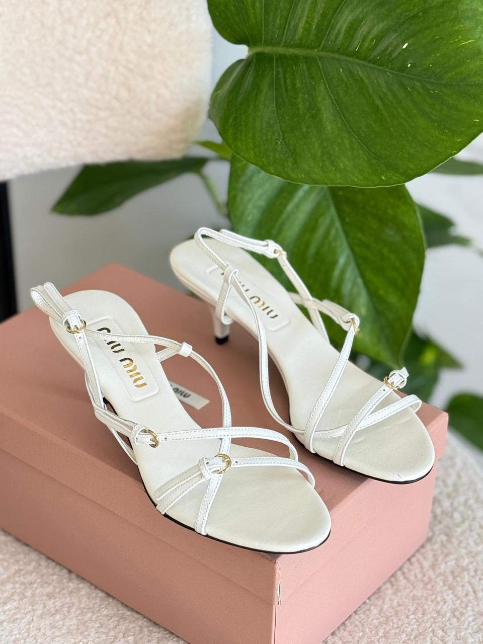 Miu miu sandals heels