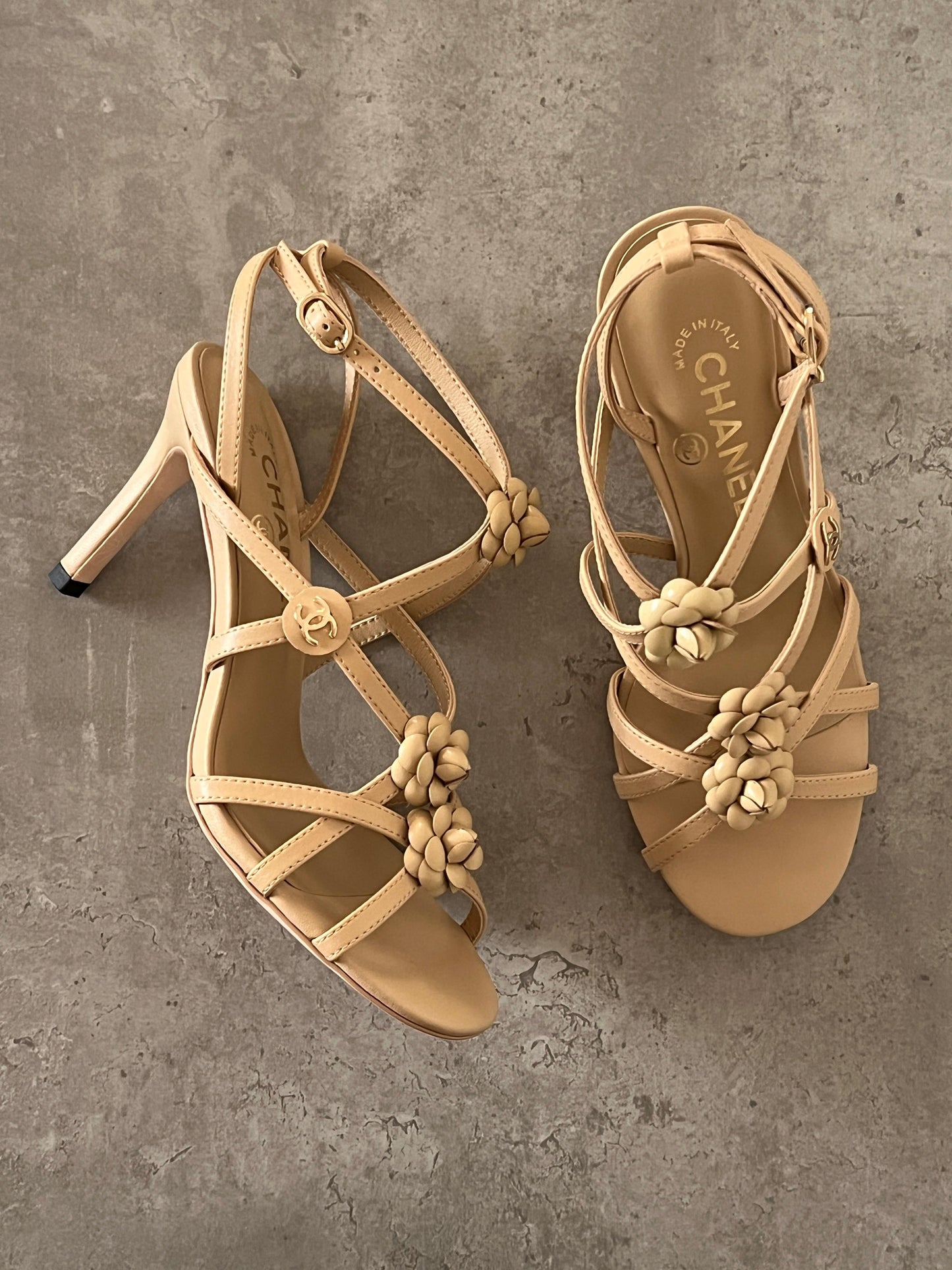 Chanel sandals heels
