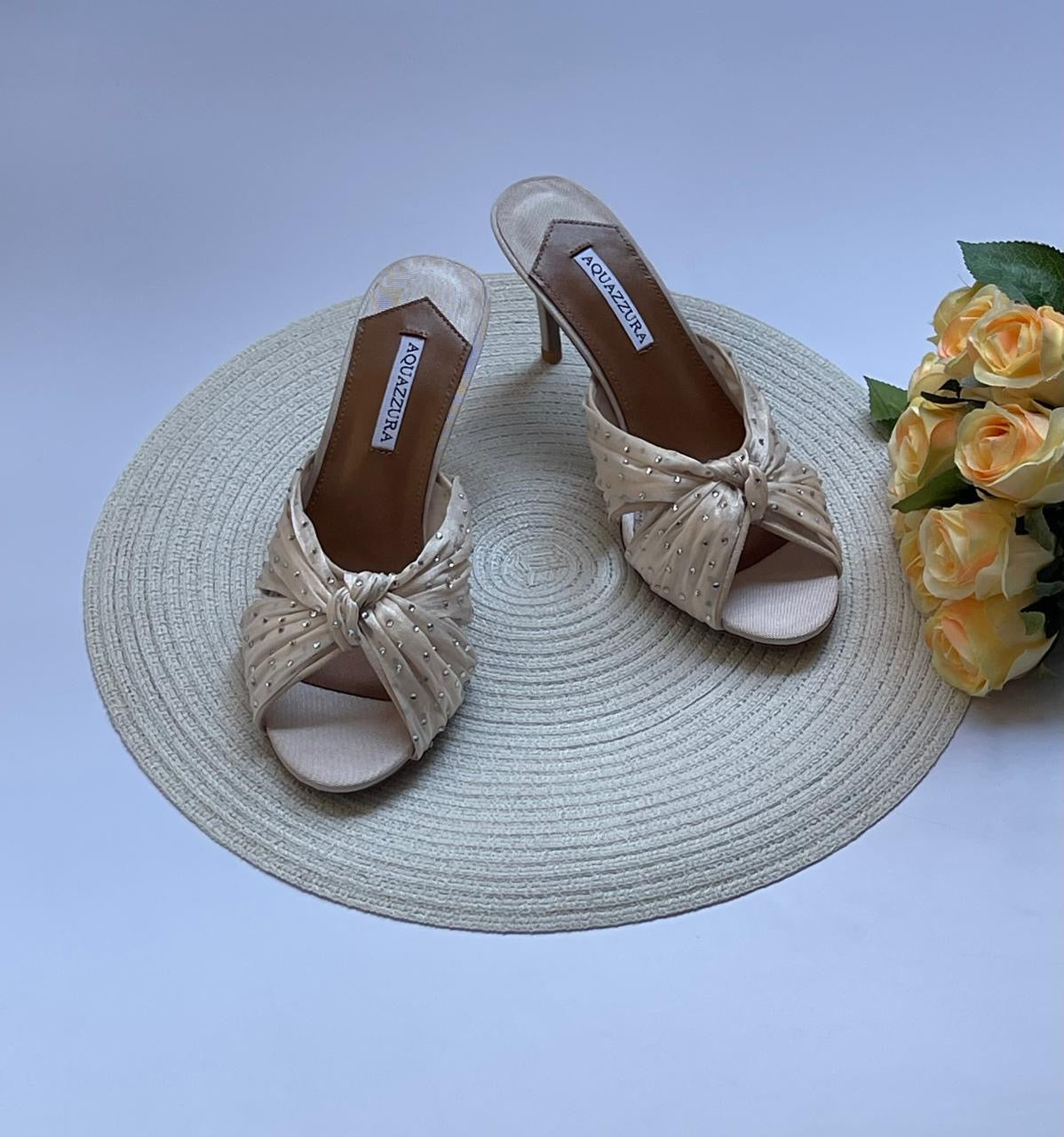Aquazurra sandals heels