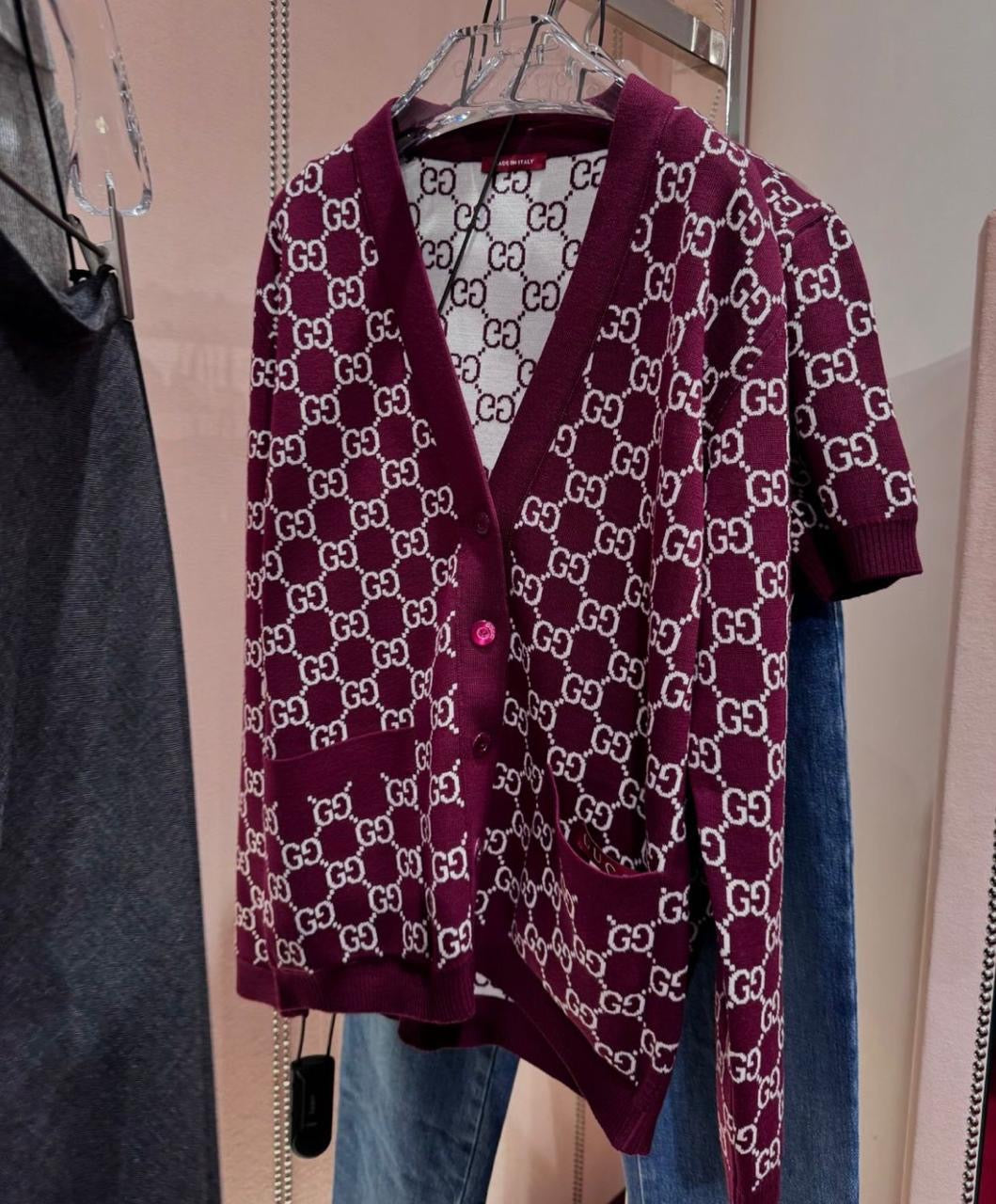 Gucci cardigan - maroon