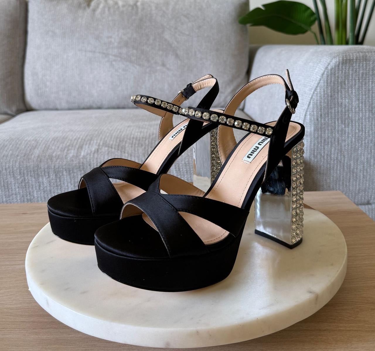 Miu miu sandals heels
