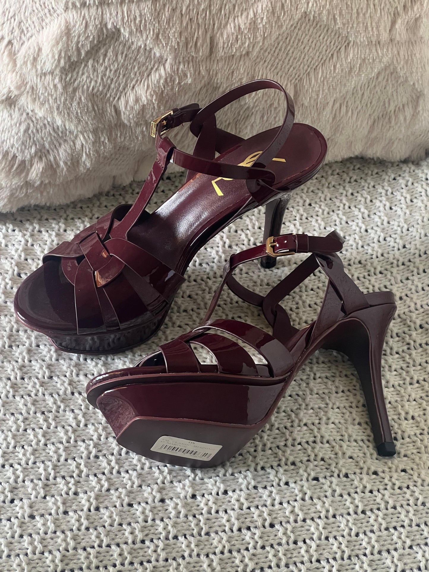 Ysl sandals heels