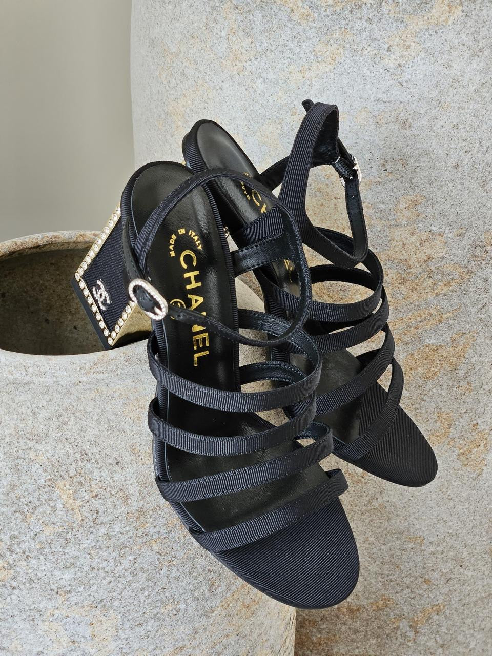 Chanel sandals heels
