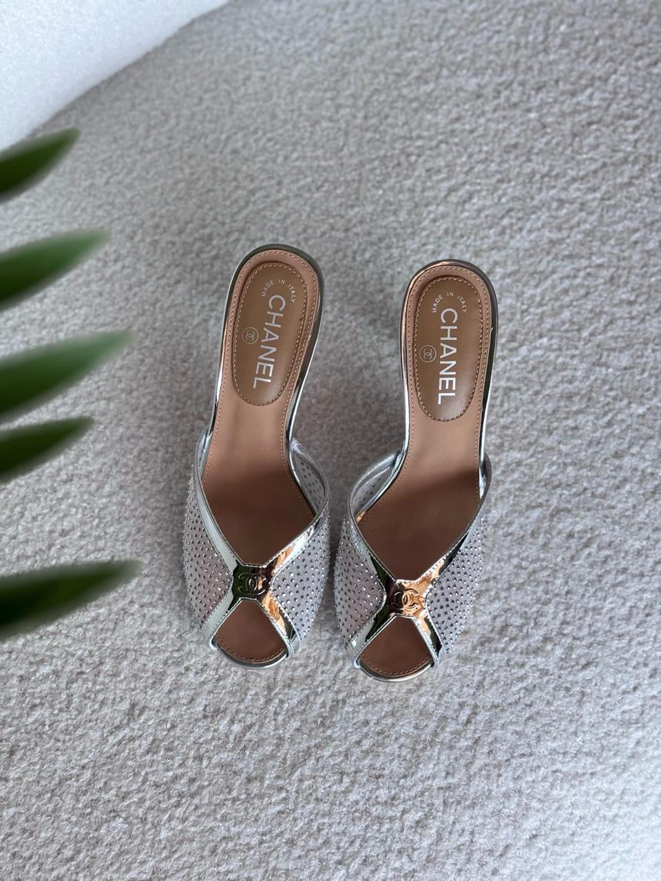 Chanel sandals heels