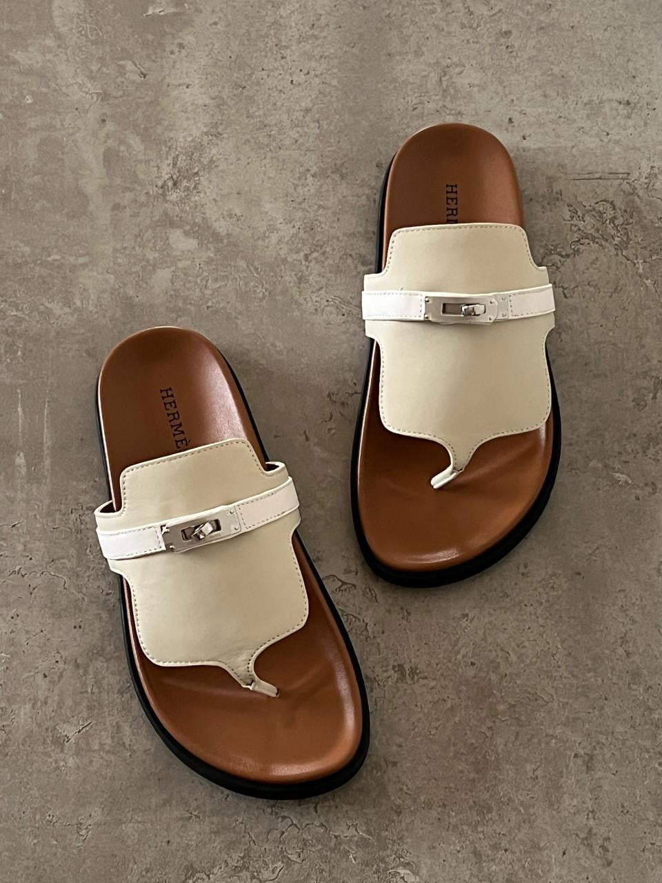 Hermes slippers