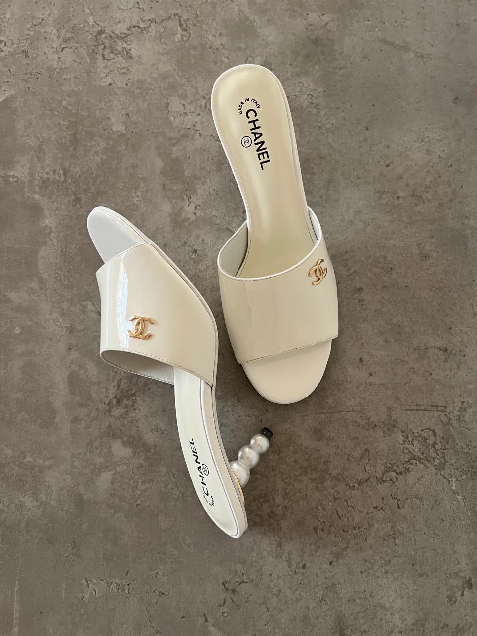 Chanel sandals heels