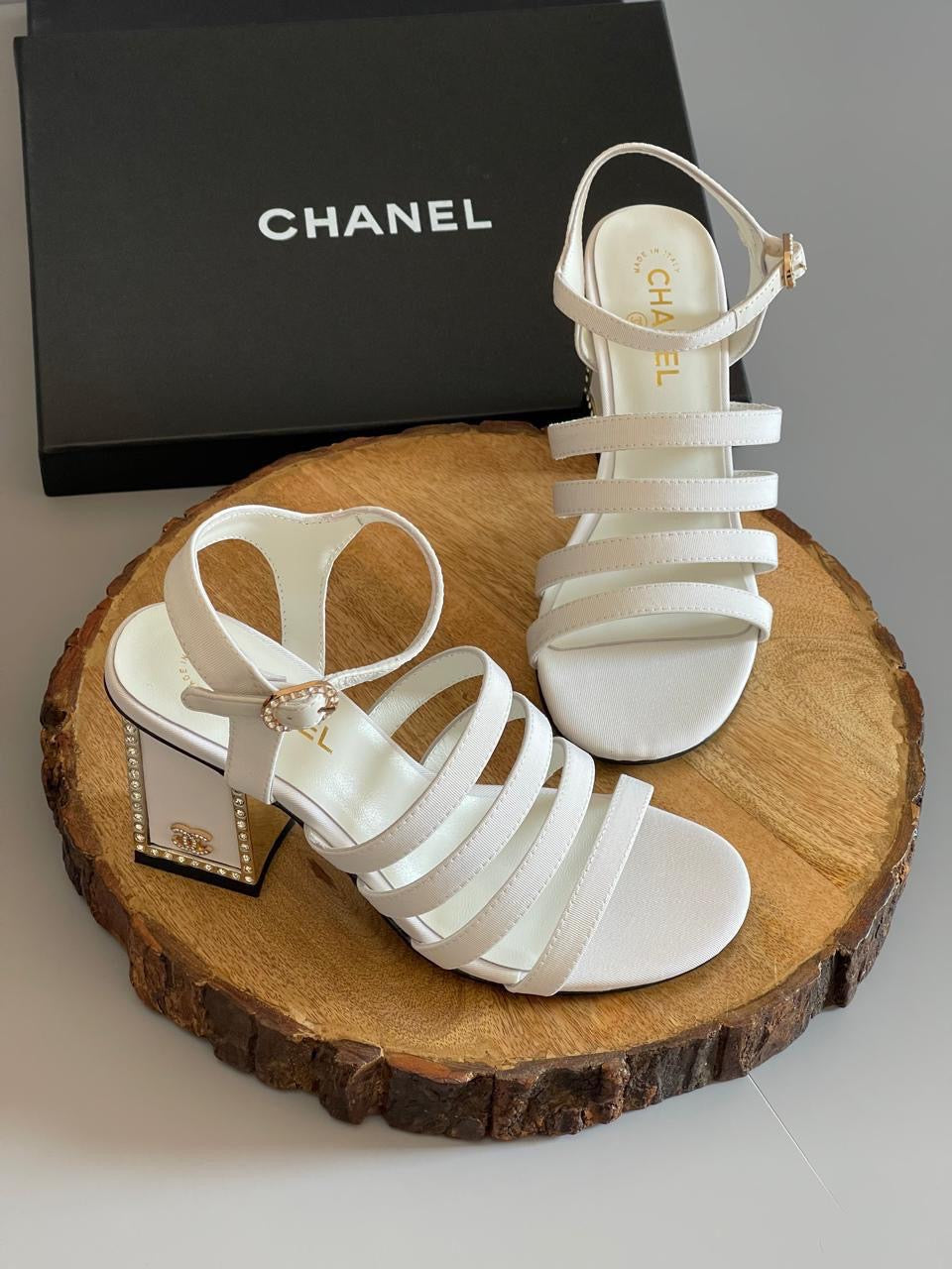 Chanel sandals heels