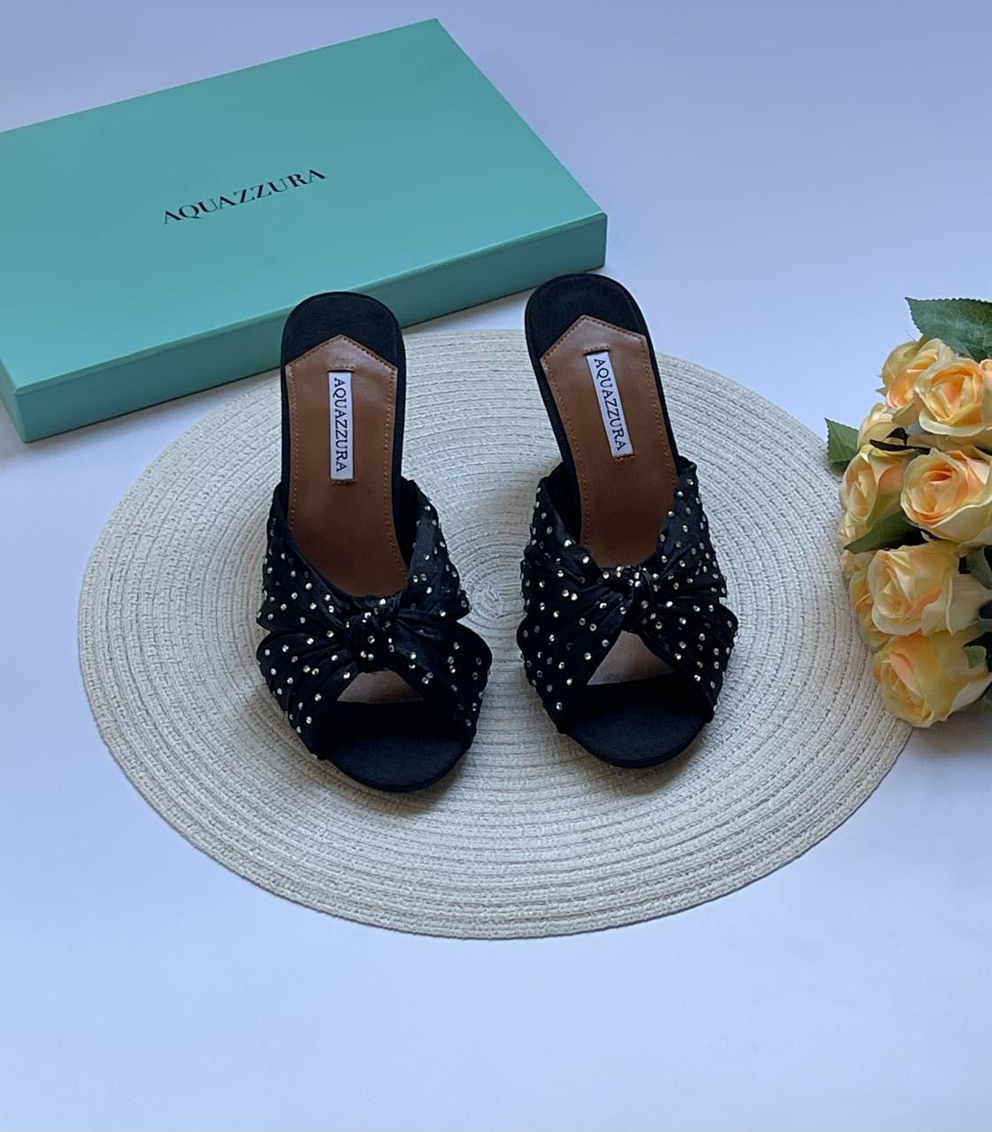 Aquazurra sandals heels