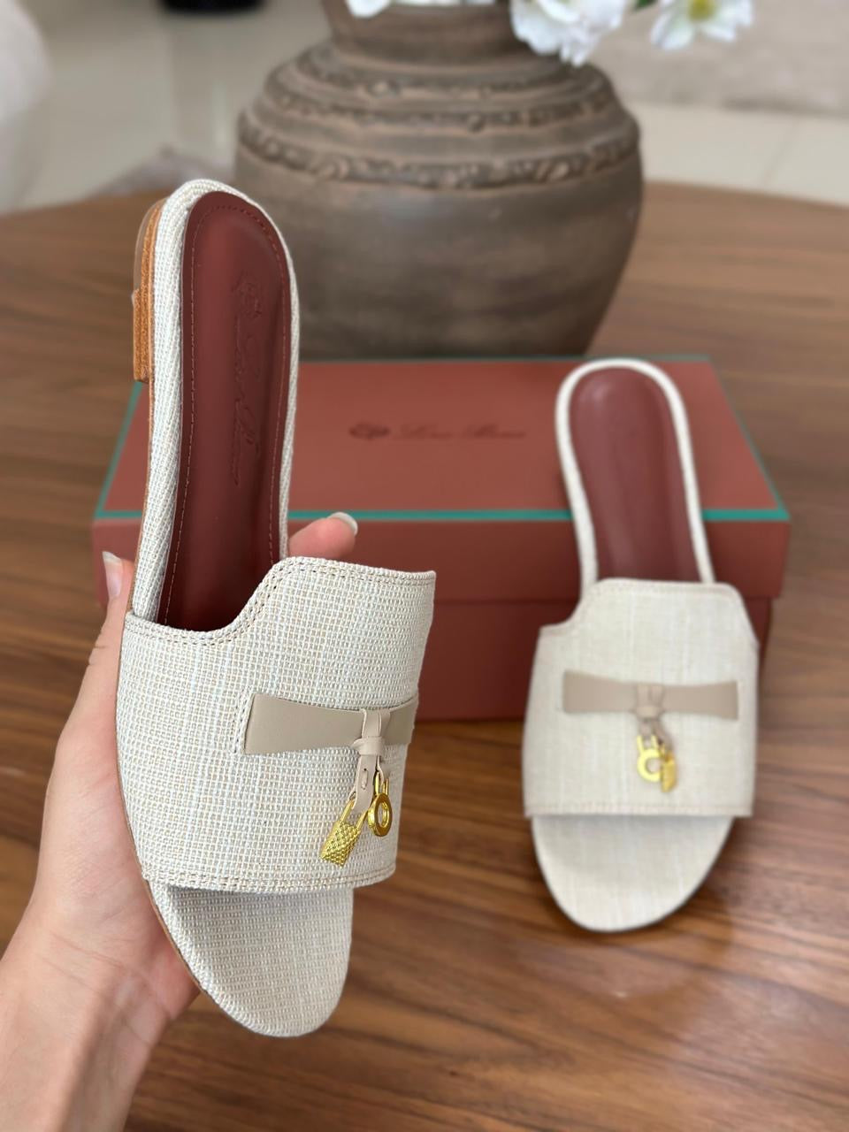 Loro piana slippers & Loro piana sandals heels