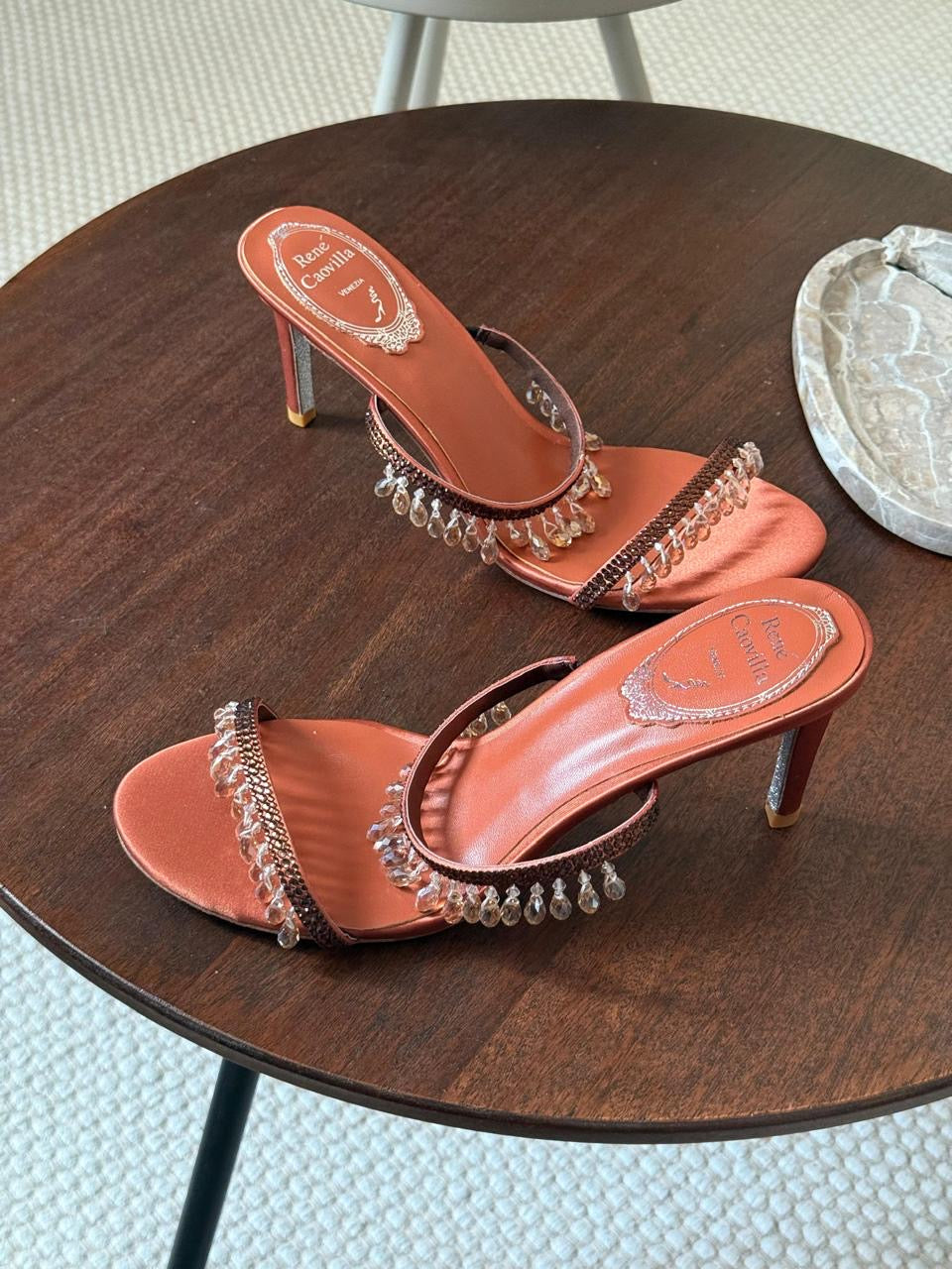 Rene caovilla sandals heels