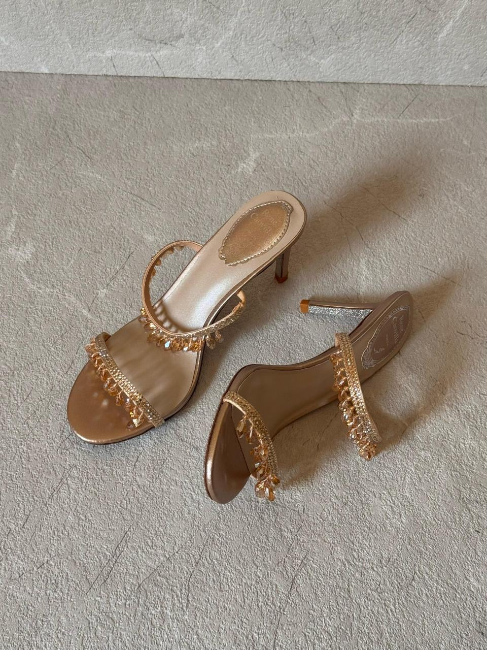 Rene caovilla sandals heels